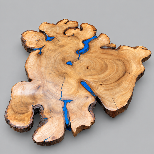 Live Edge Blue River Center Table